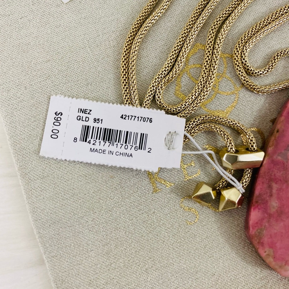 Kendra Scott Inez Gold Tone Necklace - Picture 8 of 8